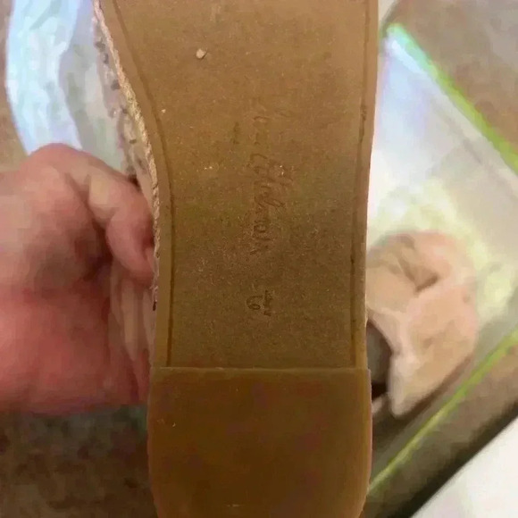 NWT- Sam Edelman shoes size 6.5 light pink and cream - Picture 2 of 7